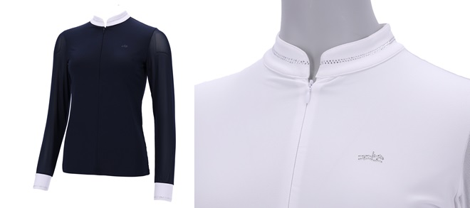 POLO GARA ANOUK SCHOCKEMOEHLE Donna, Manica Lunga 